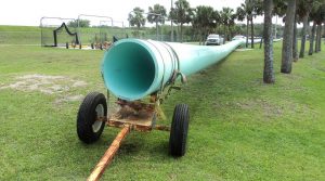 McKim & Creed provided design, permitting & construction services for a 30-inch subaqueous sanitary sewer force main that crosses under a waterway.