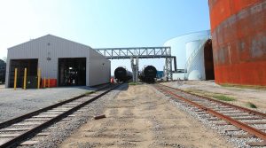 UAN tank fields at NC Ports