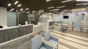 The UNC Health Blue Ridge - Valdese facility had a ribbon cutting ceremony in August 2023.