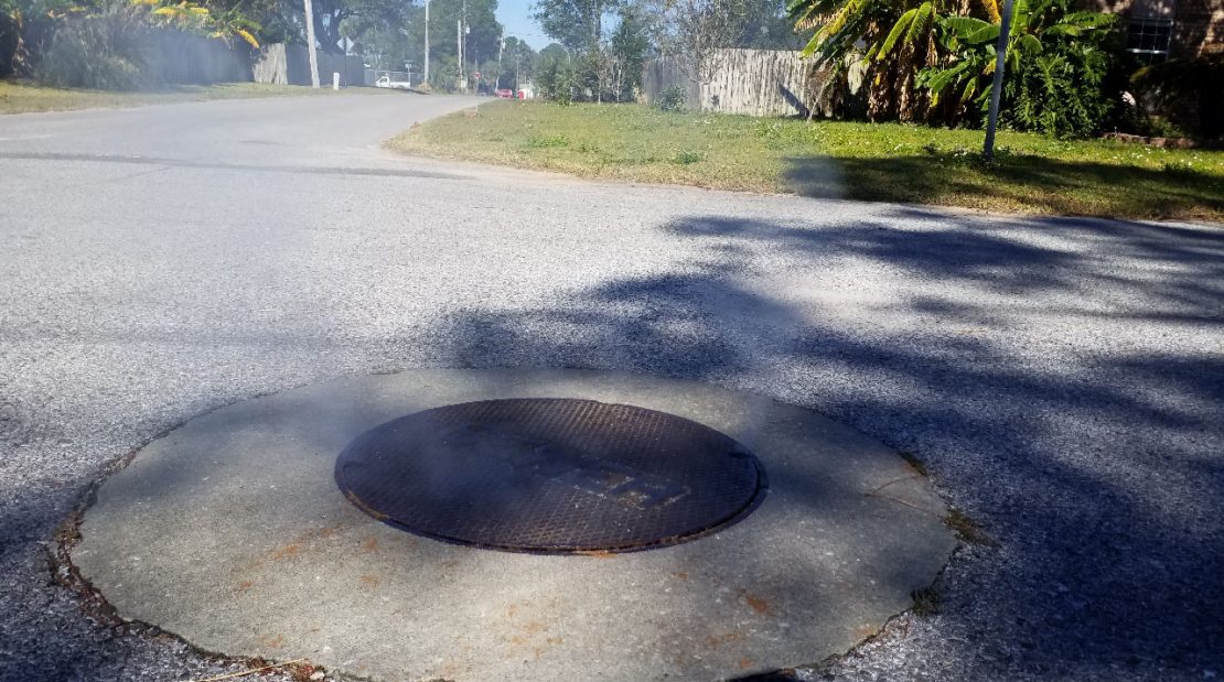 The City of Gulf Breeze hired McKim & Creed to perform a comprehensive condition assessment to identify sources of inflow and infiltration (I&I) and provide repair recommendations and construction cost estimates to remove the sources, thus abating I&I.