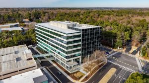 McKim & Creed has relocated its corporate headquarters from North Carolina State University’s campus to the new LEED Silver and fitwel Certified GlenLake Three building at 4300 Edwards Mill Road in Raleigh’s GlenLake Office Park.